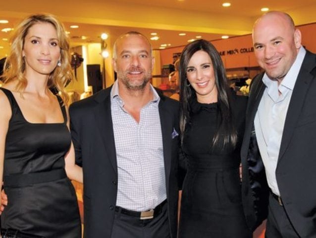 Dana White and Anne (Source: Answersafrica)