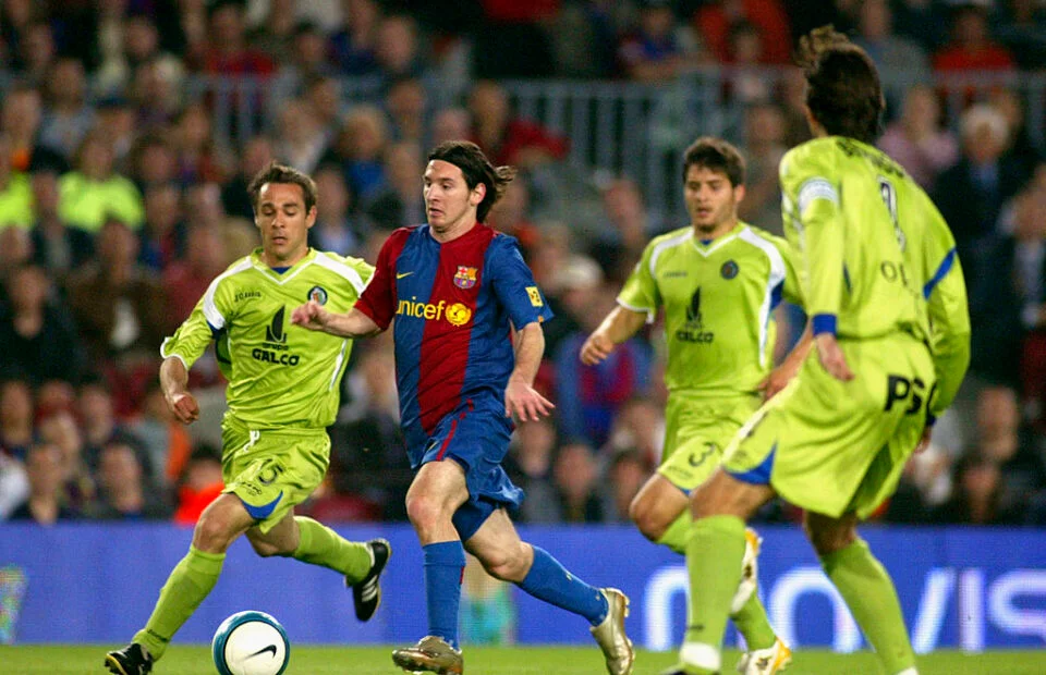 Lionel Messi 2007 Copa del Rey semi-finals 