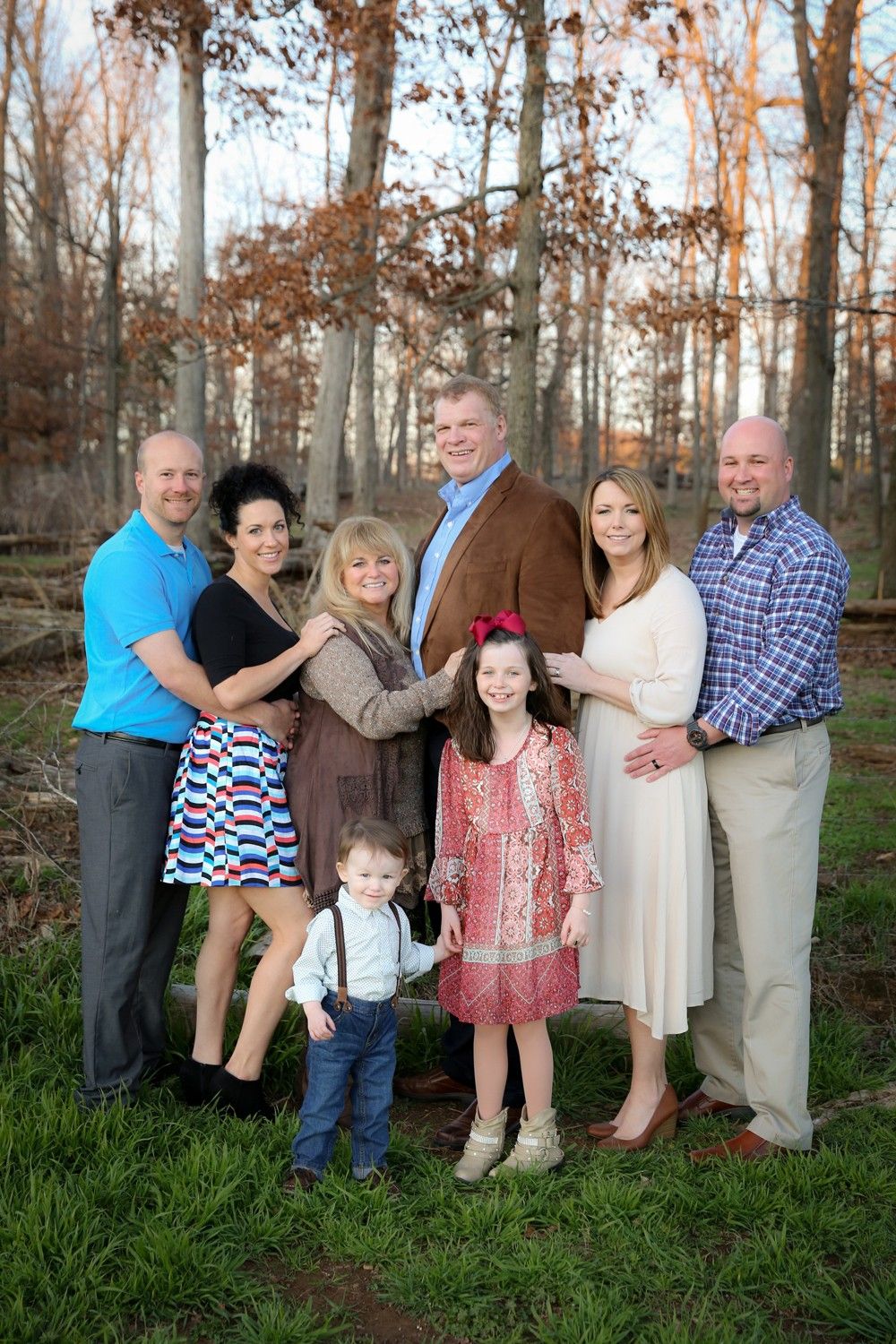 Glenn Jacobs with family.