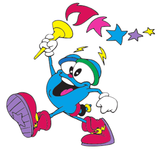 1996 Summer Olympics mascot, Izzy (source: Wiki)