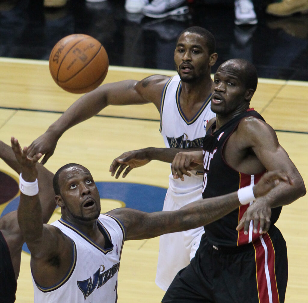 Joel Anthony playing basketball