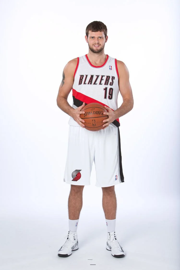 Joel Freeland with Portland Trial Blazers (Source: alchetron.com)