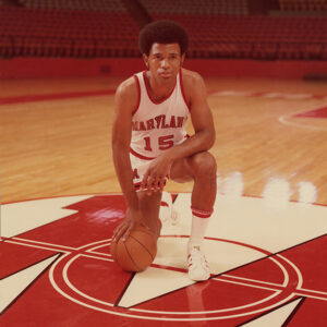 John Lucas with the Maryland Terrapins (Source: Marryland Athletics)