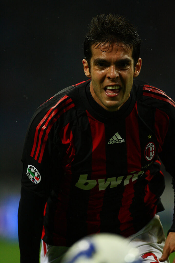 Kaka of AC Milan in action during the Serie A match (Source: Wikimedia)