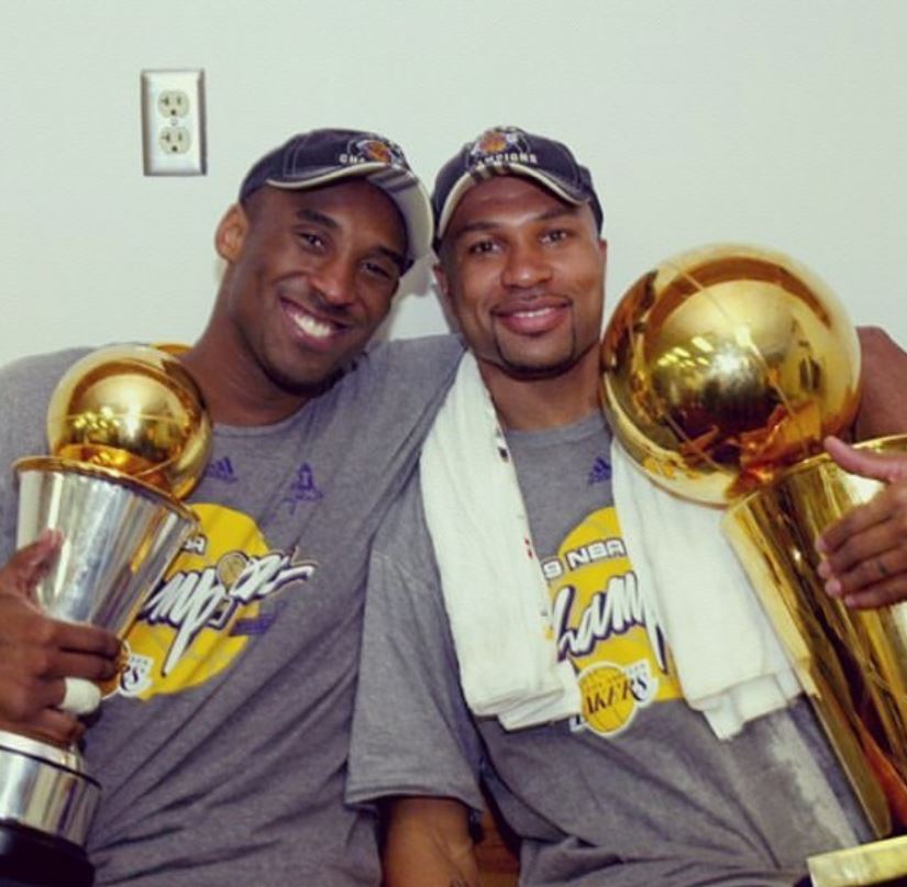 Kobe Bryant and Derek Fisher