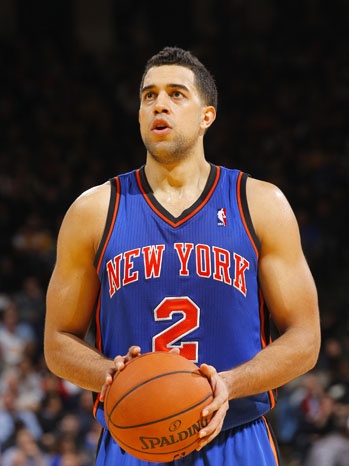 Landry Fields with New York Knicks