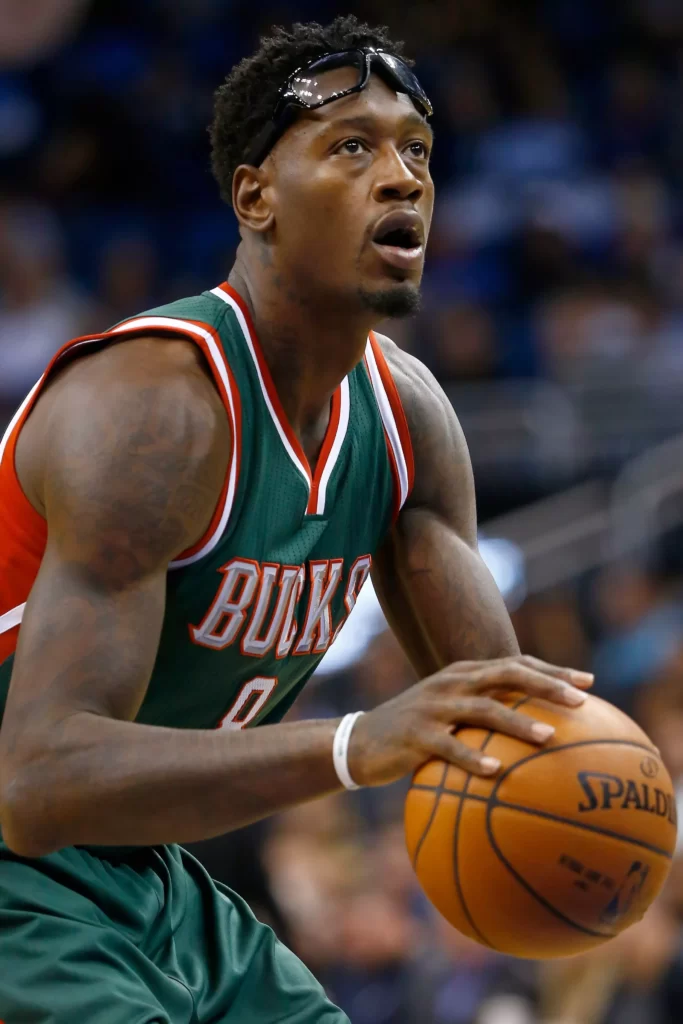 Larry Sanders With The Milwaukee Bucks