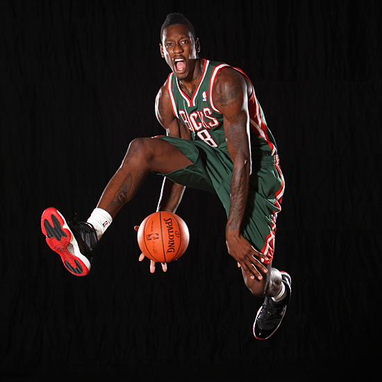 Larry Sanders During A Photoshoot