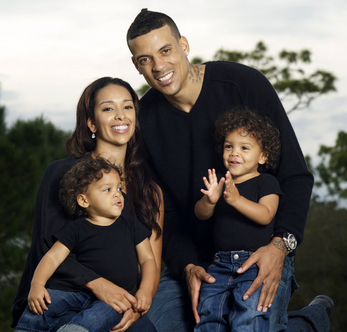 Matt Barnes family 