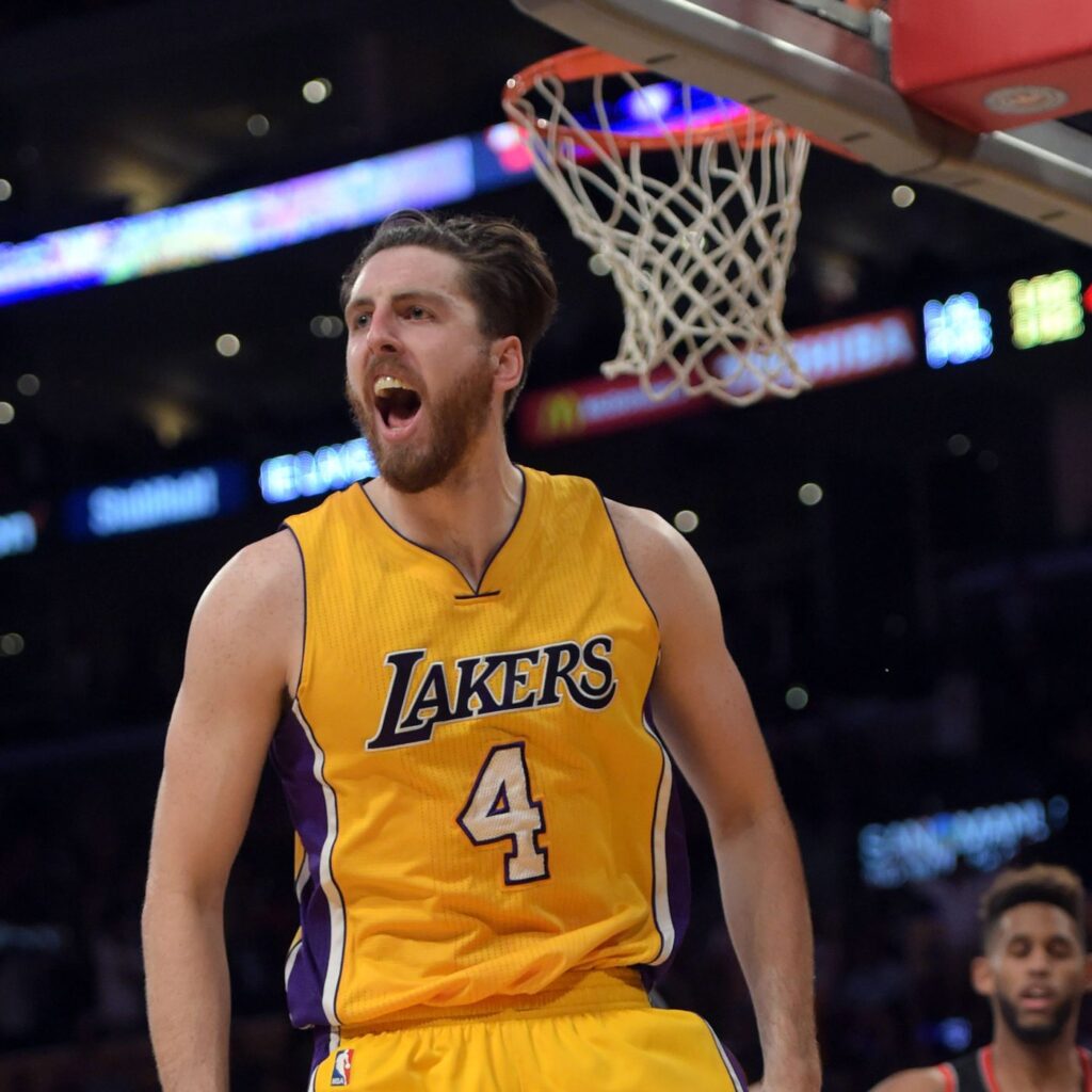 Ryan Kelly with the Los Angeles Lakers (Source: Silver Screen and Roll)