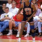 Sean Elliott During The Basketball Match