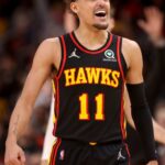 Trae Young Playing For The Hawks