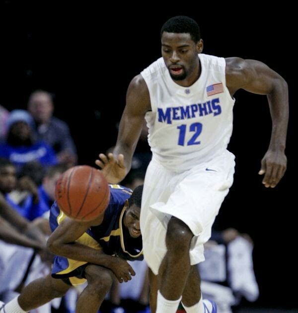 Tyreke Evans with Memphis Tigers