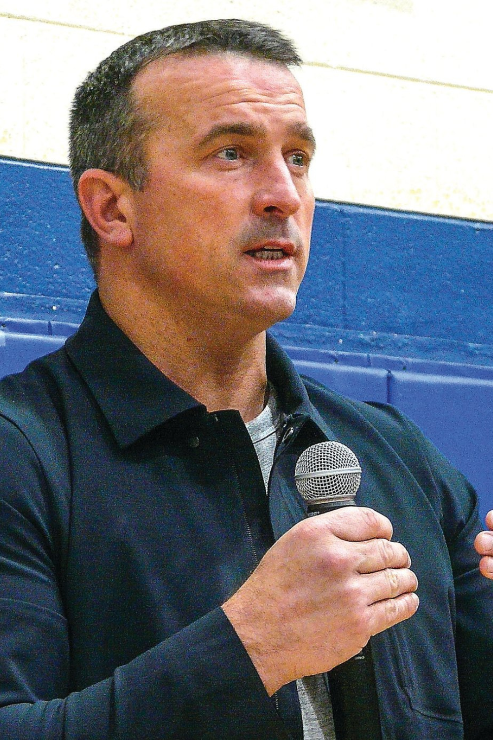 Chris Herren Discusses His Past Drug Addiction In A Talk With Students At Del Val High School.Chris Herren discusses his past drug addiction in A Talk with students At Del Val High School 