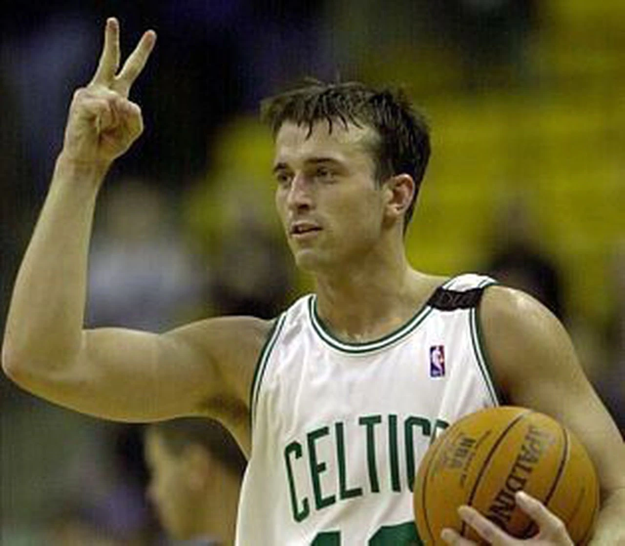 Chris Herren In Celtics Jersey
