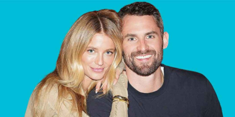 Kevin Love With His Wife Kate Bock