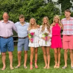 NFL Sportscaster Melisa With Her Husband And Four Children