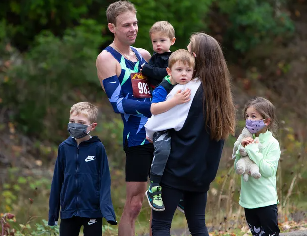 Galen with his Wife and Kids