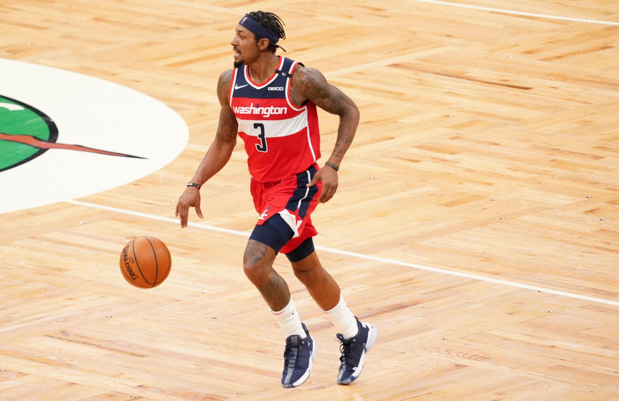 Bradley Beal In The Basketball Court 