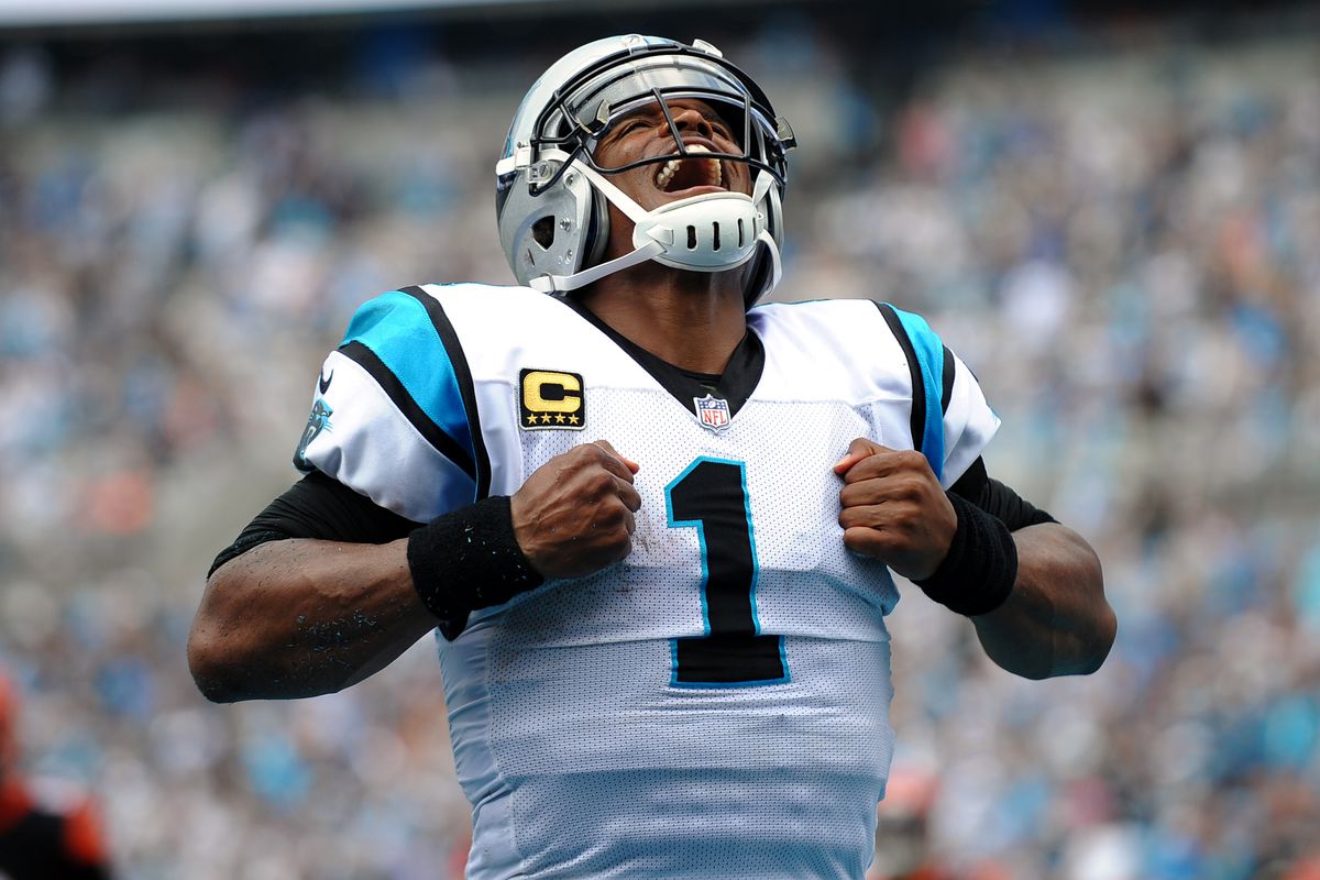 Cam Newton During His Time With The Panthers