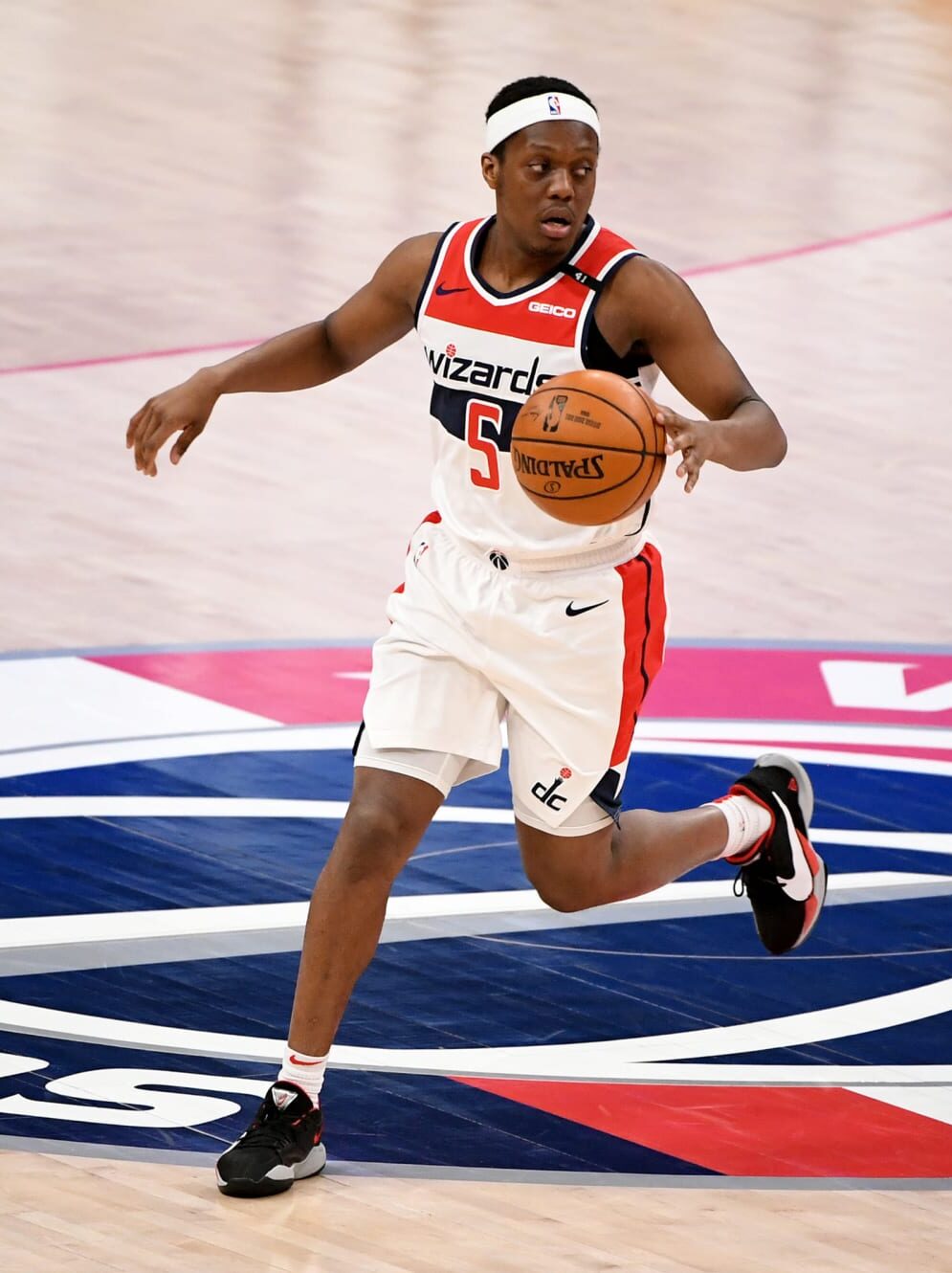 Washington Wizards 5 Cassius Winston 2022-23 Cherry Blossom City