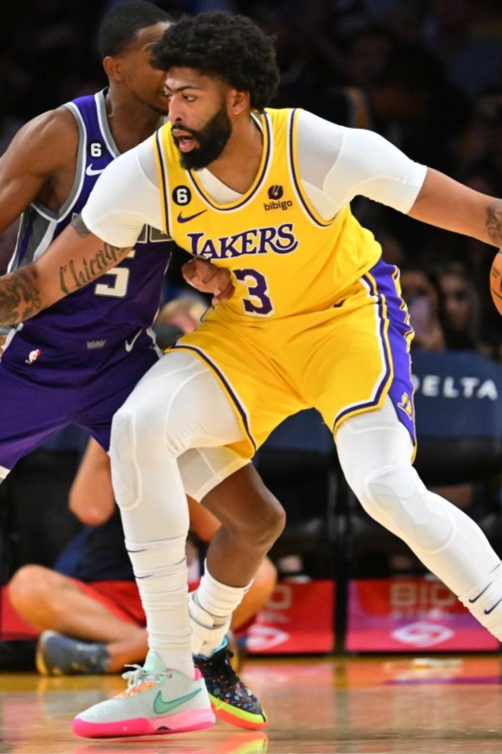 Davis Playing For Lakers (Source: Lakers Daily)