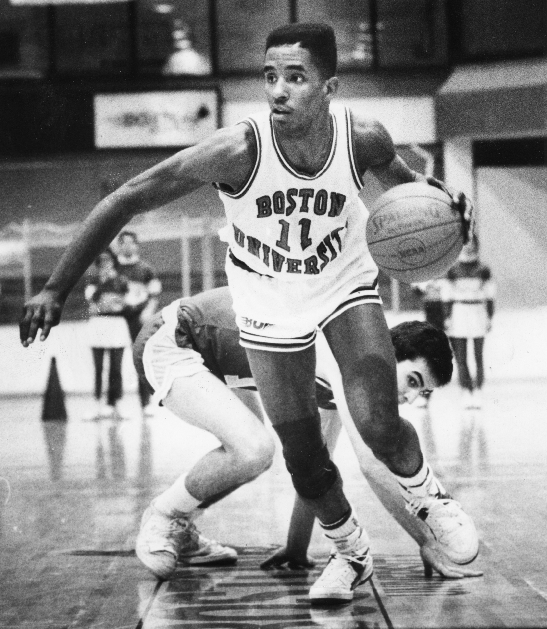 Drederick Irving in action for the Boston Terriers (Source: The Boston Globe)