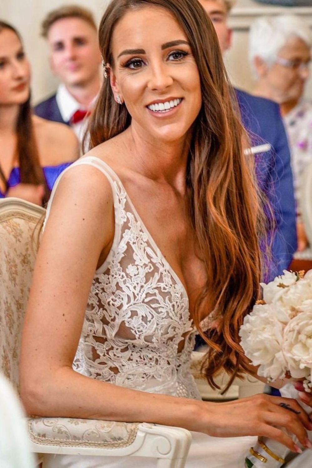 Ellen Ziolo At Her Wedding