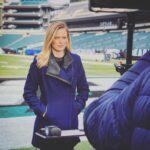 Jamie Erdahl In The Field For Reporting
