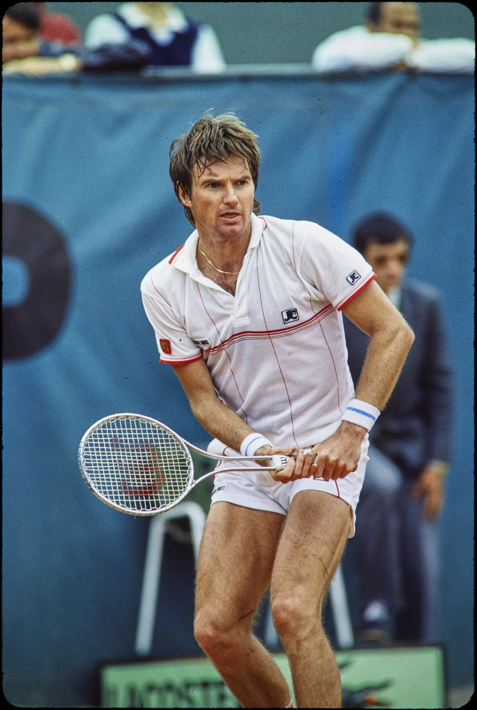 Jimmy Connors During His Tennis Match