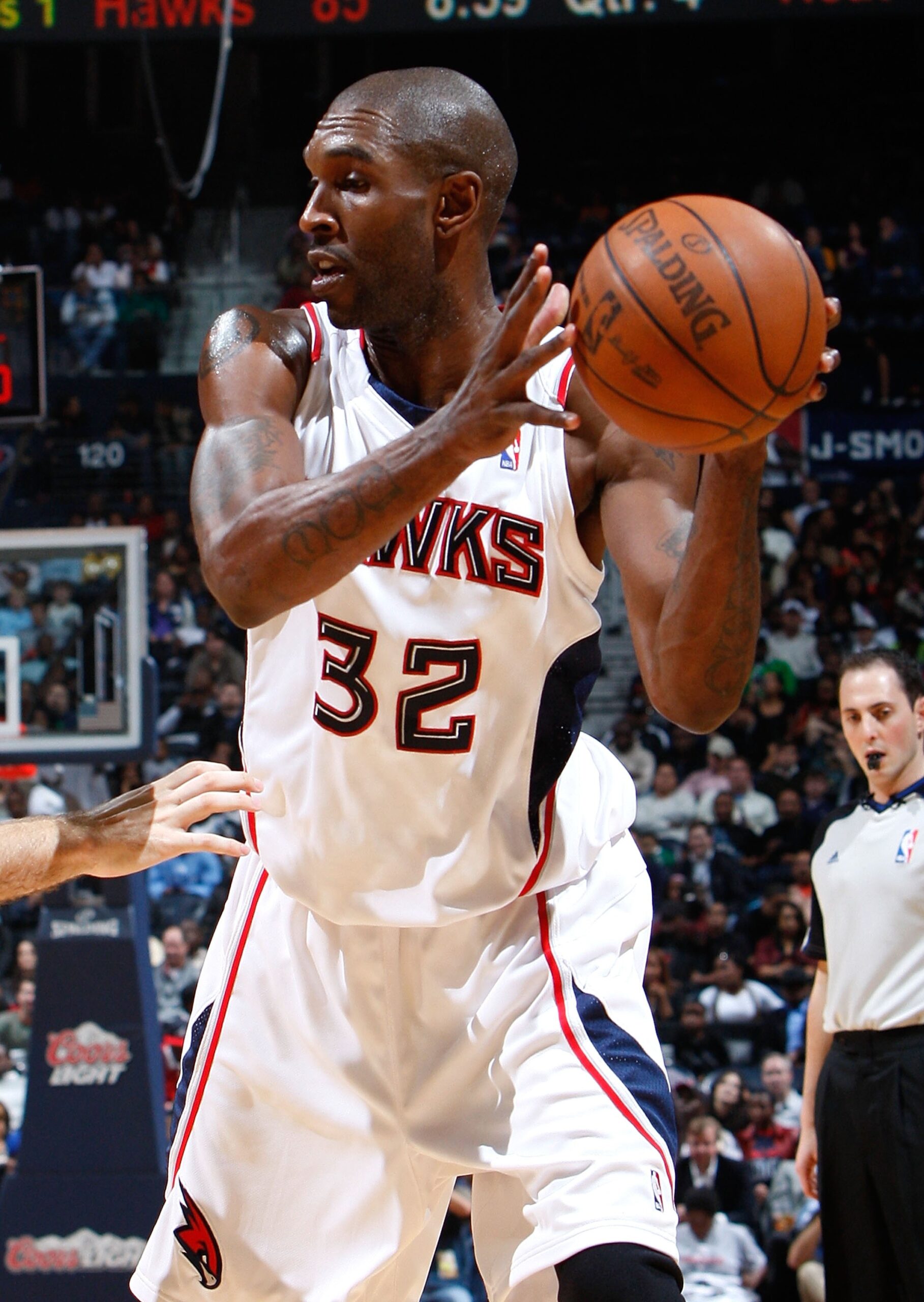 Joe Smith With The Atlanta Hawks