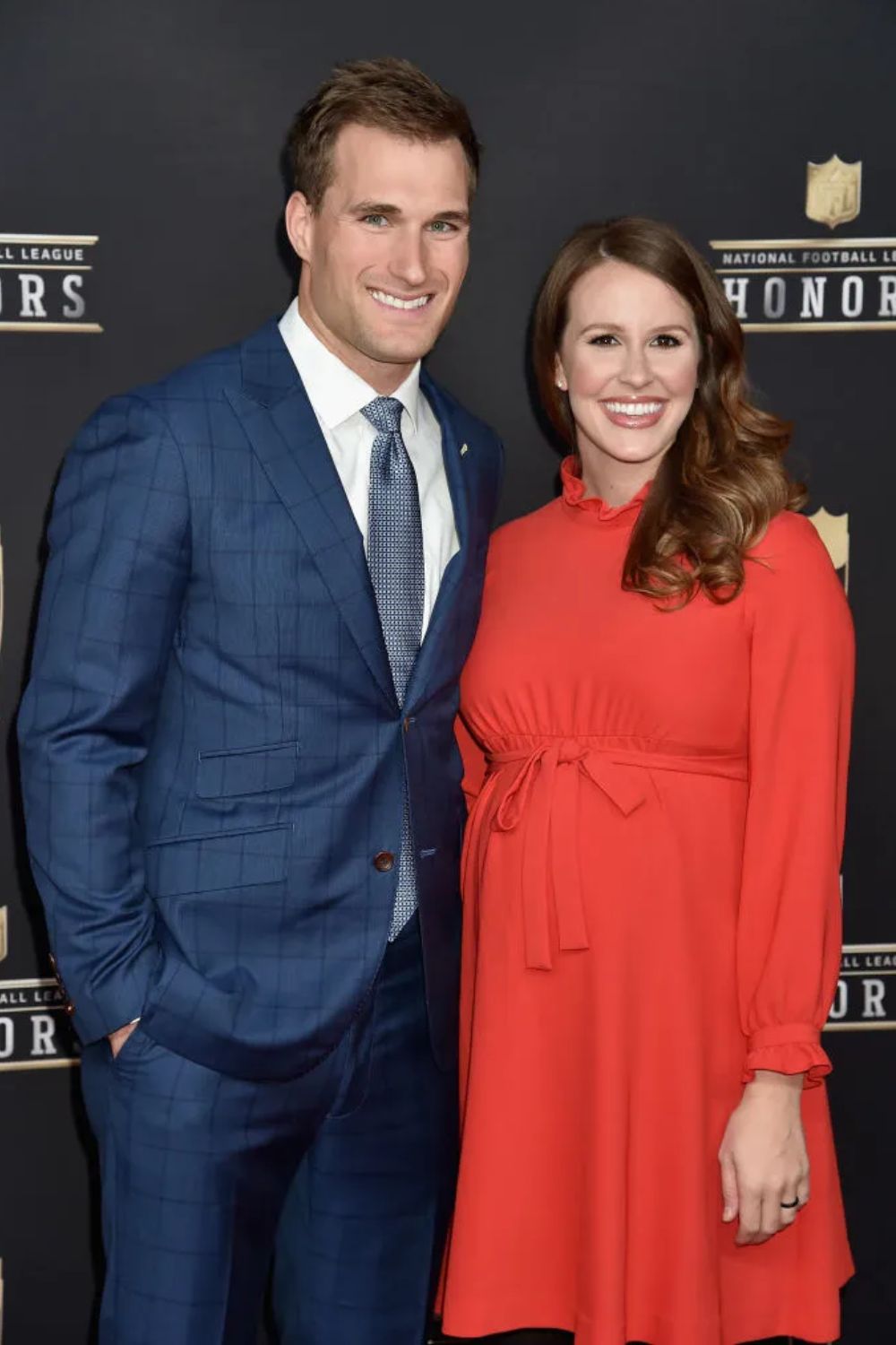 Julie Hampton With Her Husband, Kirk Cousins (Source: Show Biz Cheatsheet)