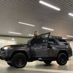 Kim with her 4Runner