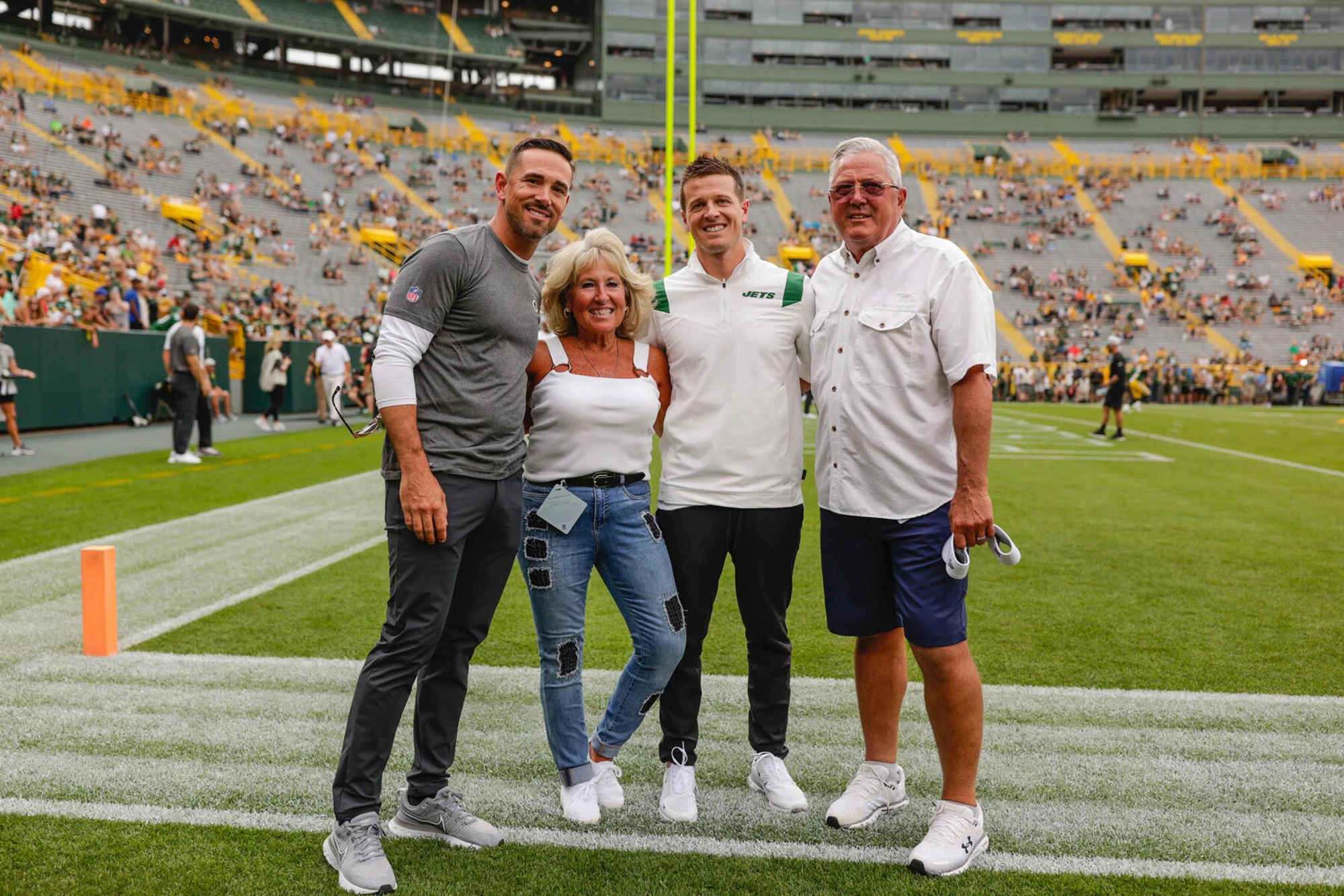 Matt LaFleur With His Family