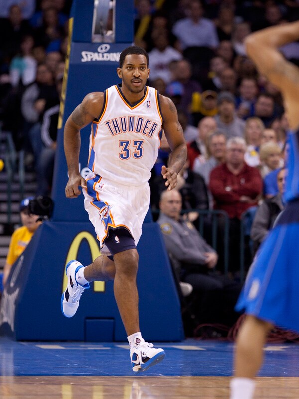 Ryan Reid In The Oklahoma City Thunders Jersey 