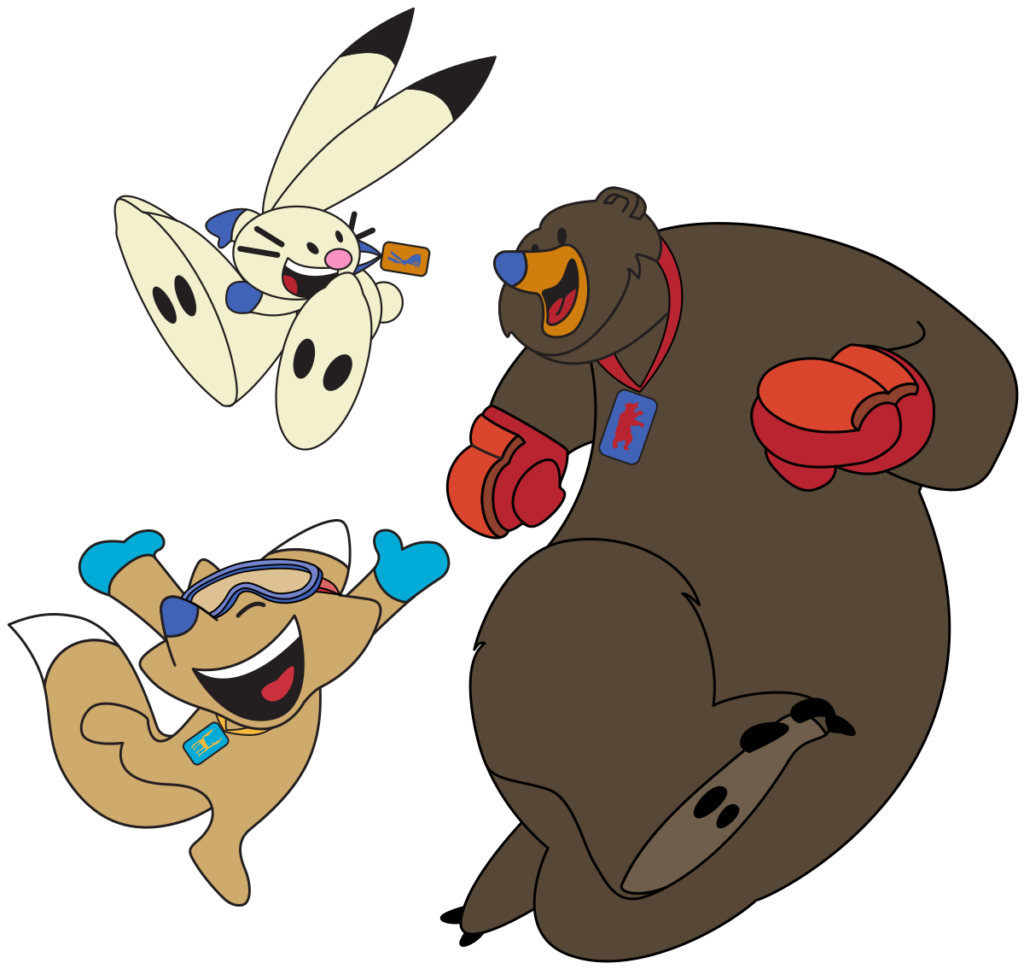 Salt Lake 2002 Olympic Mascots, Powder, Copper, and Coal (Source: Wiki)