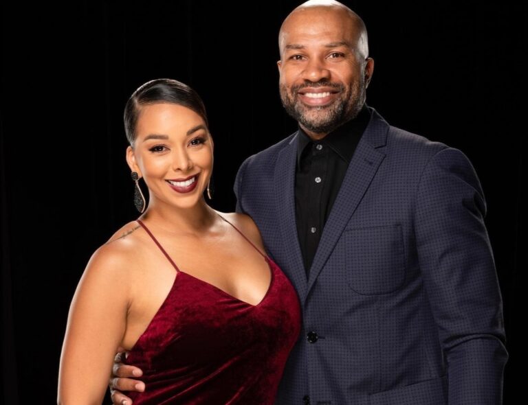 Derek Fisher and Gloria Govan