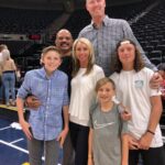 Shawn Bradley With His Family
