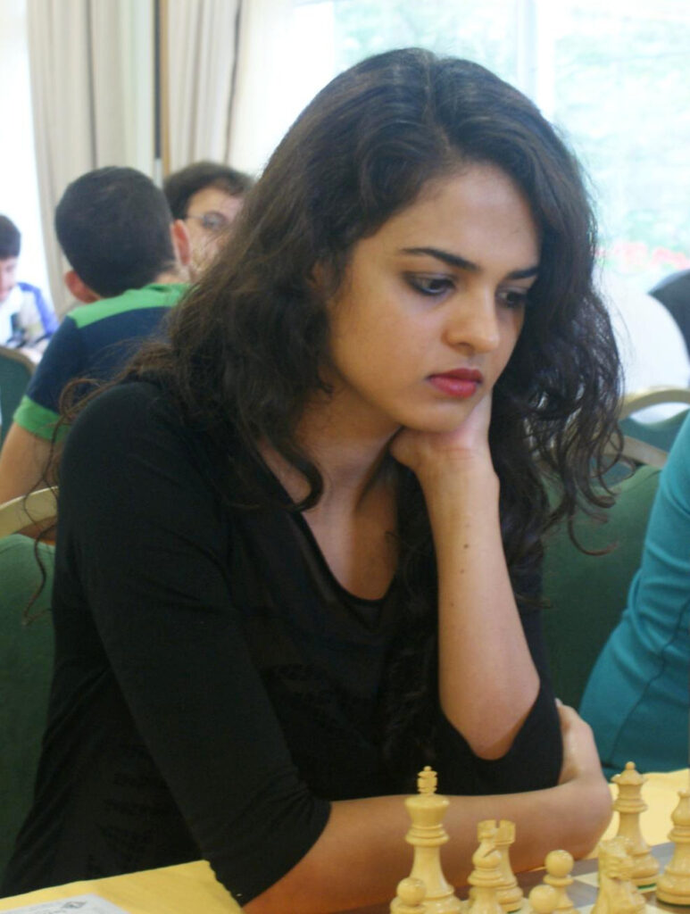 WGM Tania Sachdev, 31è Open Internacional d'Andorra, Hotel Sant Gothard, Ronda 5 - 24/07/2013 (Source: Wikimedia)