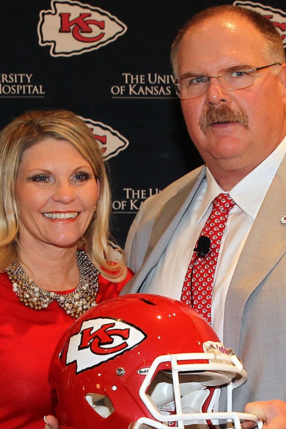 Andy Reid & Tammy Reid Were Spotted Together In One Of The Events Held By Kansas City. (Source: Fan Buzz)