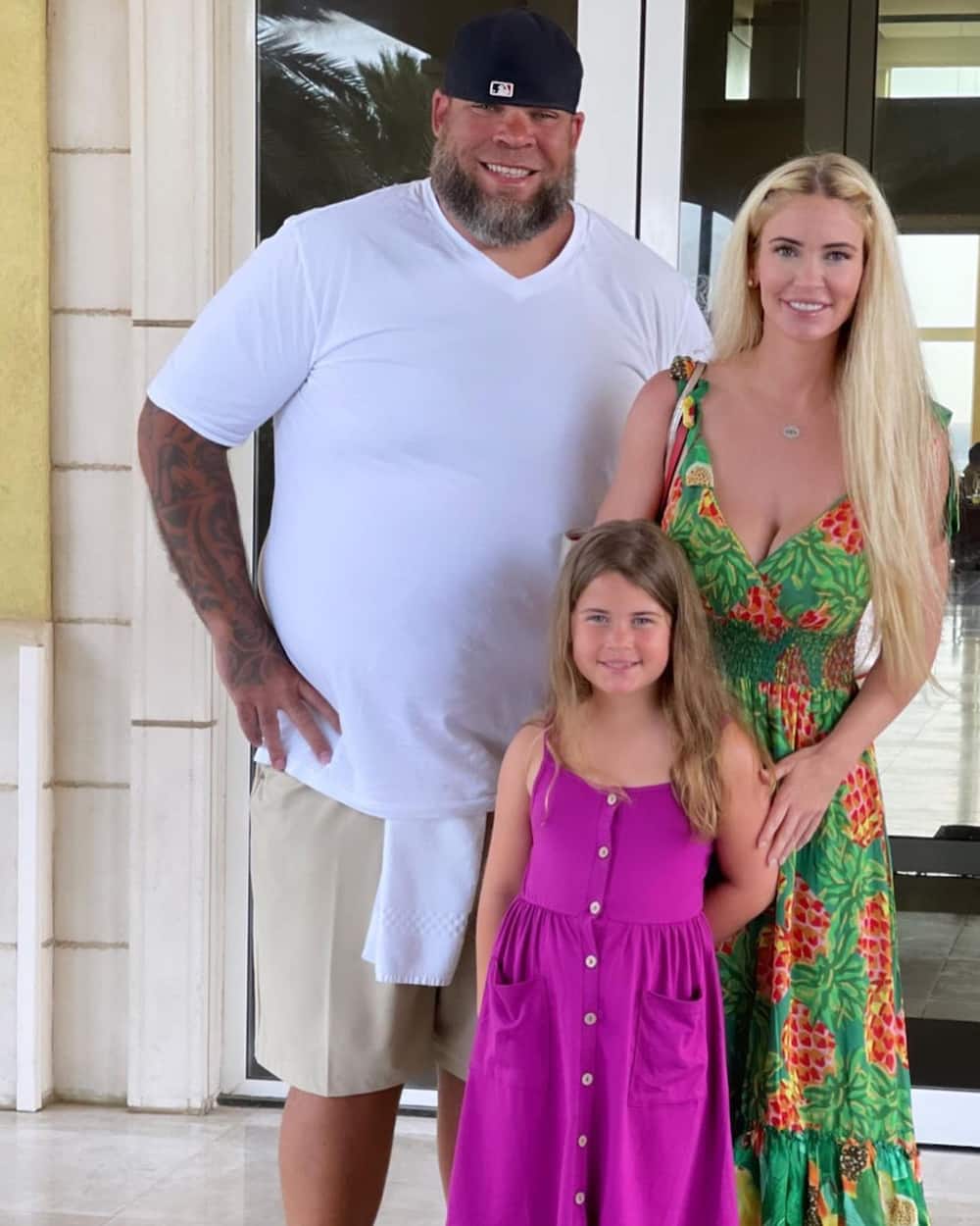 Brodus Clay With His Family