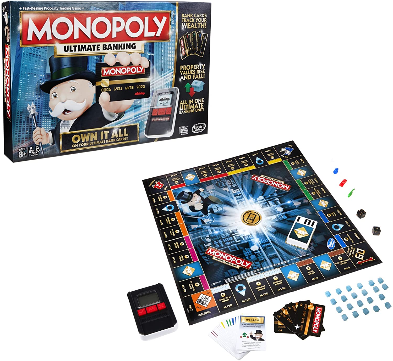 Monopoly Game: Ultimate Banking Edition Board Game