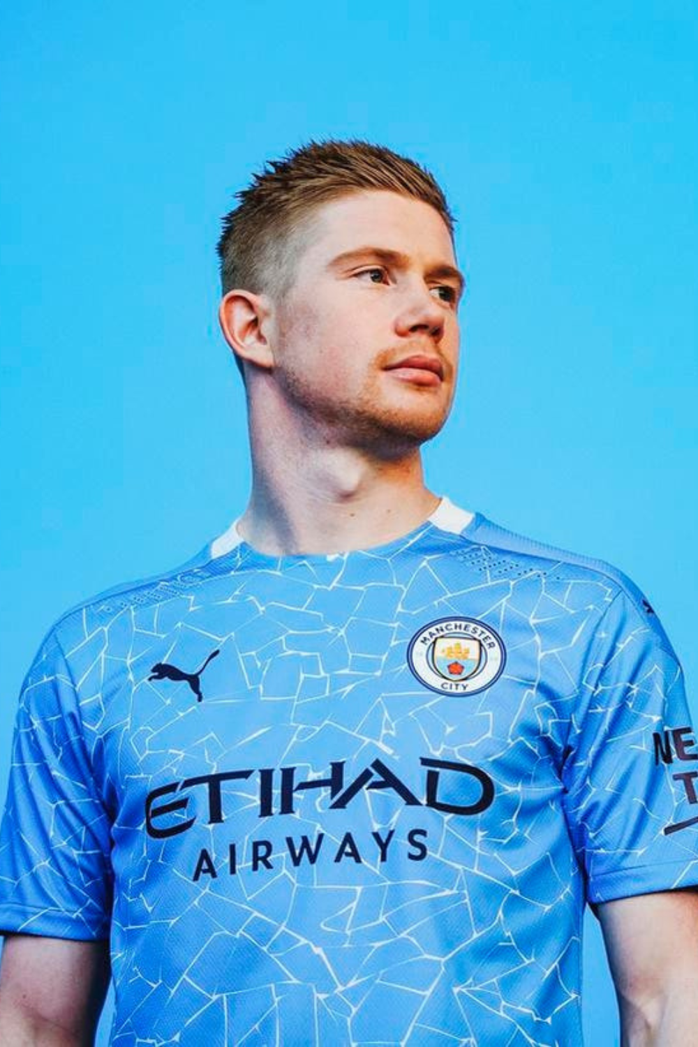 Kevin De Bruyne In Manchester City Jersey 