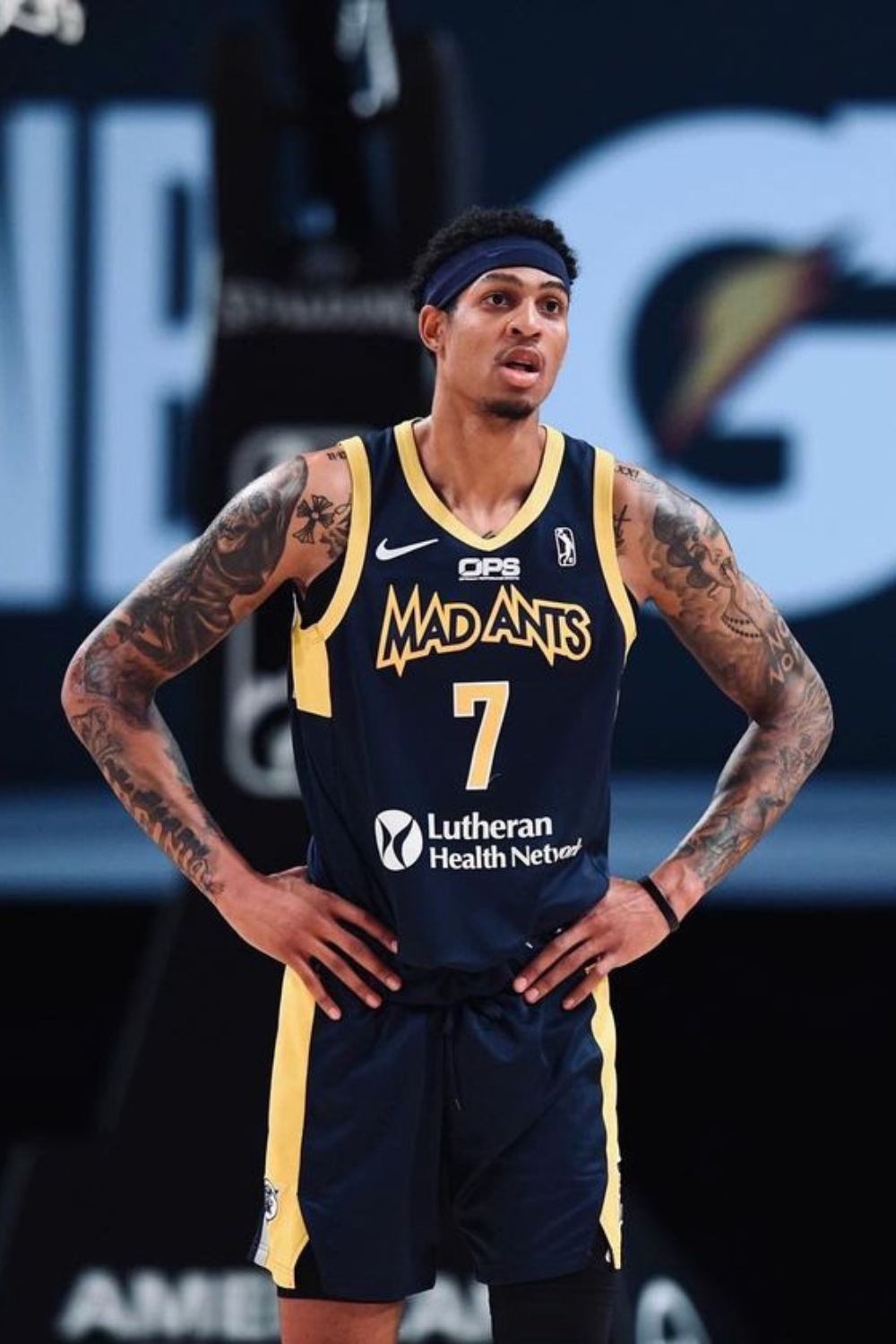 Devin Robinson During His Time With The Fort Wayne Mad Ants