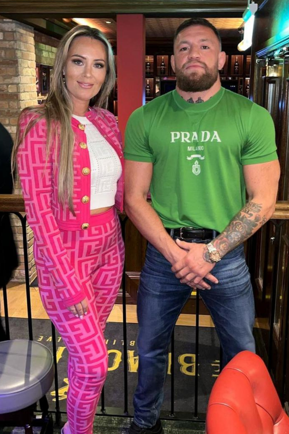 dee and her fiance, Conor McGregor