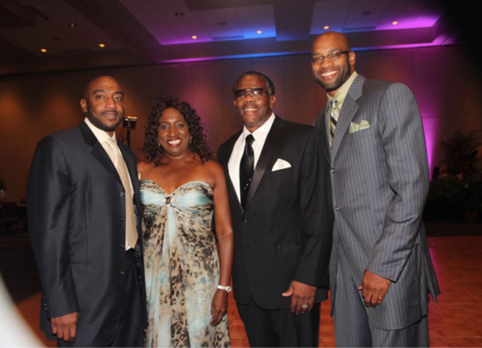 Vince Carter at the Charity Gala Event organised by his foundation