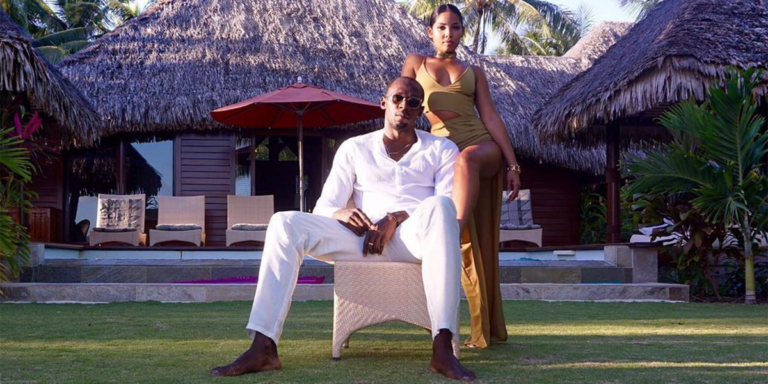 Usain And His Partner Spending Quality Time