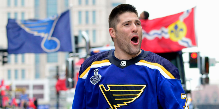 Pat Maroon Playing For St. Louis Blues