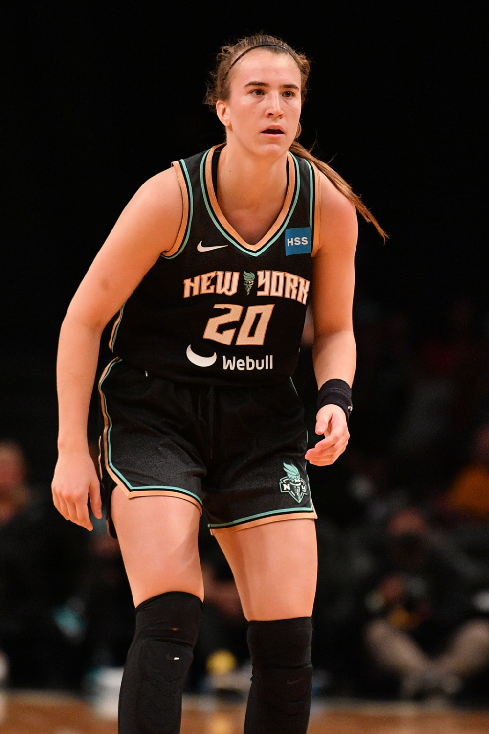 New York Liberty star Sabrina Ionescu 