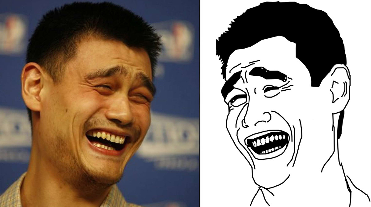 Yao Ming meme template